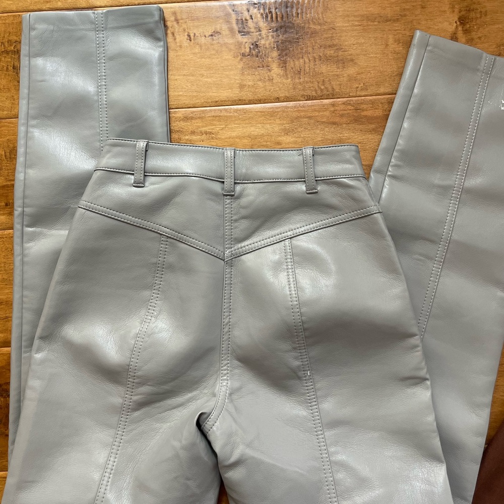 Aritzia Wilfred faux leather pants. - Picture 5 of 6